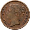 Купить Стрейтс Сетлментс 1/2 цента (cent) 1845
