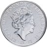 Купить Великобритания 5 фунтов 2016 "Звери королевы - Лев Англии" в капсуле