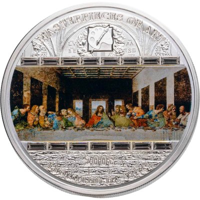купить Острова Кука 20 долларов 2008 "Шедевры мирового искусства: Тайная вечеря"