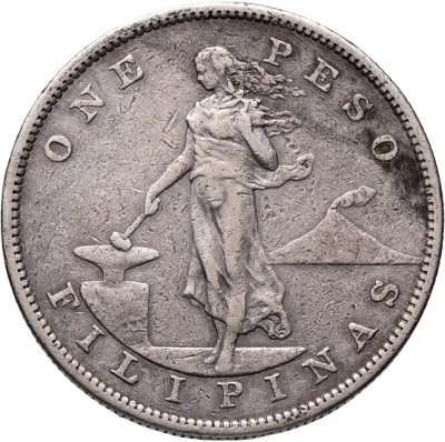 купить Филиппины 1 песо (peso) 1903 Без отметки монетного двора