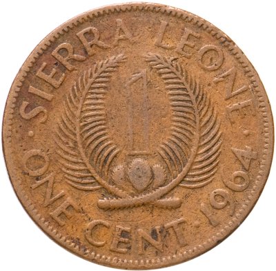 купить Сьерра-Леоне 1 цент (cent) 1964