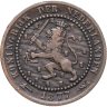 Купить Нидерланды 1 цент (cent) 1877 -1906, случайный год