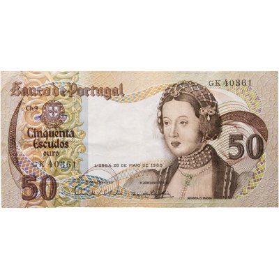 купить Португалия 50 эскудо 1968 год
