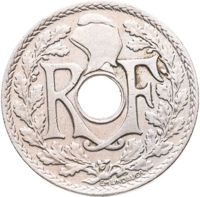 купить Франция 25 сантимов (centimes) 1928
