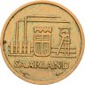 Купить Саар 10 франков (francs) 1954