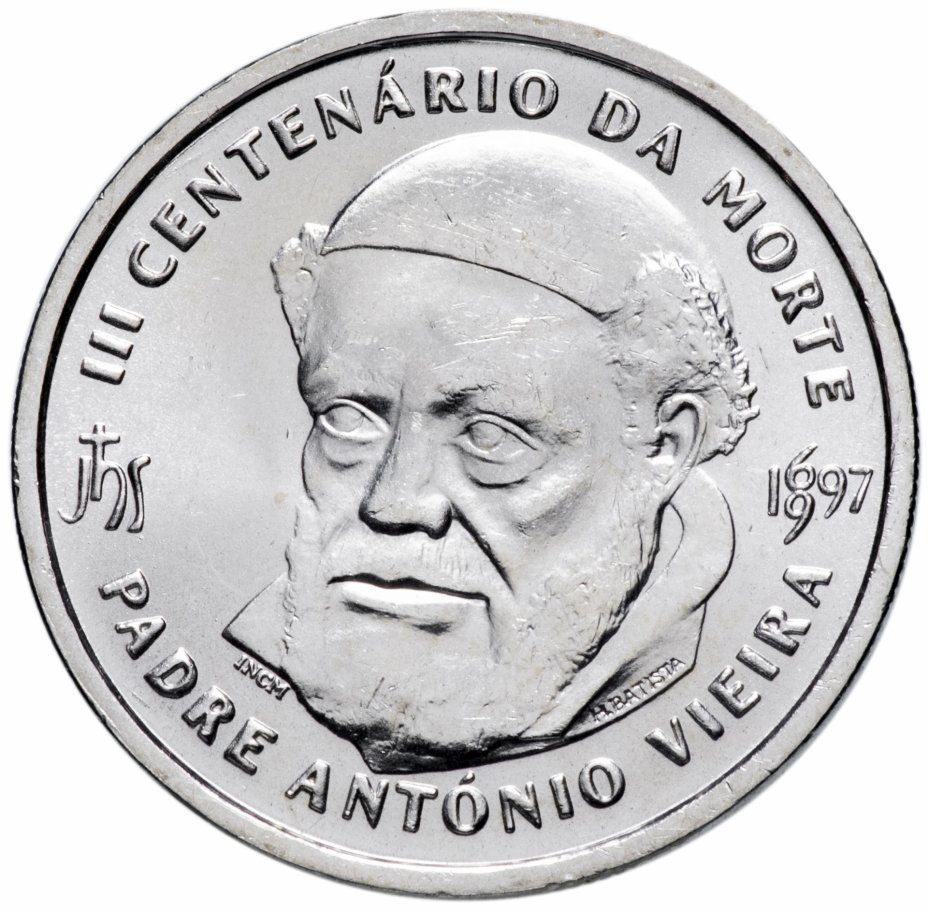 купить Португалия 500 эскудо (escudos) 1997   "300 лет со дня смерти Антонио Виера"
