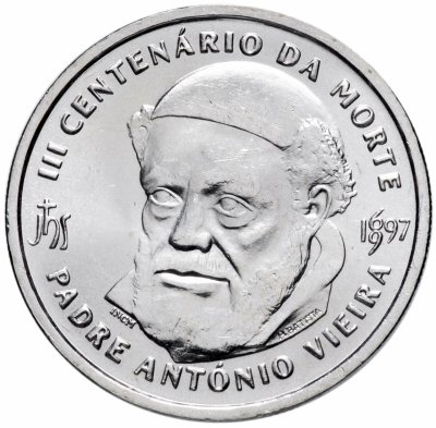купить Португалия 500 эскудо (escudos) 1997 "300 лет со дня смерти Антонио Виера"