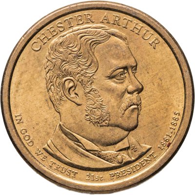 купить США 1 доллар 2012 D "21-й президент США - Честер Артур"