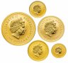 Купить Полный набор золотых монет Австралии 2006 "Кенгуру" (100 долларов, 50 долларов, 25 долларов, 15 долларов, 5 долларов)