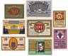 Купить Германия (разные земли) набор из 8 нотгельдов 1920-1923