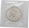 Купить США 1 доллар  1974 S доллар Эйзенхауэра (Лунный доллар) серебро, знак монетного двора "S" - Сан-Франциско в банковской запайке