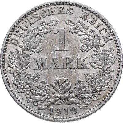 купить Германия (Германская Империя) 1 марка 1910 "Е"