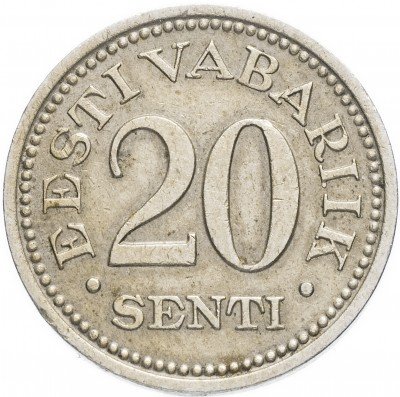 купить Эстония 20 сентов 1935