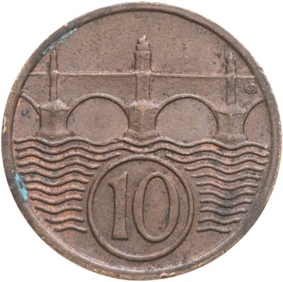 купить Чехословакия 10 геллеров (haleru) 1937