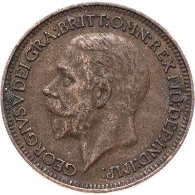 купить Великобритания 1 фартинг (farthing) 1929