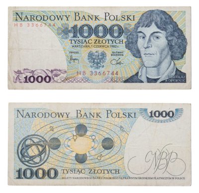 купить Польша 1000 злотых 1982