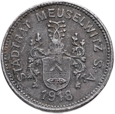 купить Германия "Мойзельвиц" 50 пфеннигов 1918 нотгельд