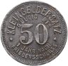 Купить Германия "Мойзельвиц" 50 пфеннигов 1918 нотгельд