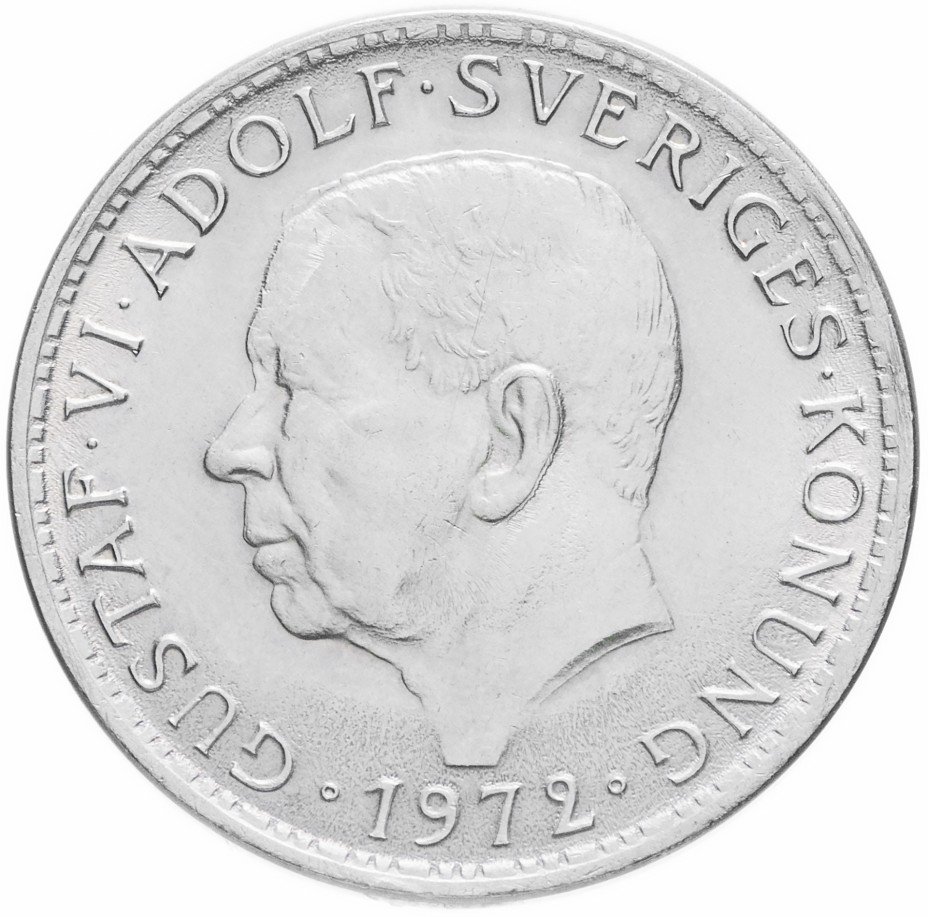 купить Швеция 5 крон 1972