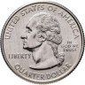 Купить США 25 центов (квотер, 1/4 доллара, quarter dollar) 1999 Коннектикут (Connecticut)