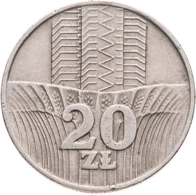 купить Польша 20 злотых 1976