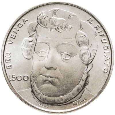 купить Сан-Марино 500 лир 1982 "100 лет со дня смерти Джузеппе Гарибальди"