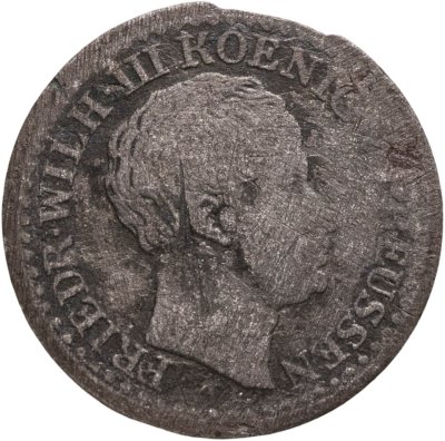 купить Германия, Пруссия 1 серебряный грош 1826, знак монетного двора: "D" - Дюссельдорф
