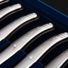 Купить Набор вилок для рыбы на 6 персон, в оригинальном кофре, Pradel France, Laguiole, сталь, картон, Франция, 1990-2010 гг.