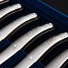 Купить Набор вилок для рыбы на 6 персон, в оригинальном кофре, Pradel France, Laguiole, сталь, картон, Франция, 1990-2010 гг.