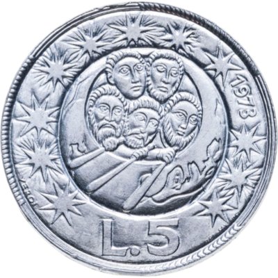купить Сан-Марино 5 лир 1973