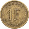 Купить Руанда-Бурунди 1 франк (franc) 1961