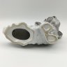 Купить Плафон для светильника-ночника "Терьер серого окраса", фарфор, роспись, Германия, 1950-1970 гг.