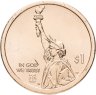 Купить США 1 доллар 2026 P "Американские инновации - Суперкомпьютер Cray-1 (Висконсин)"