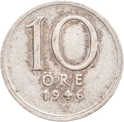 купить Швеция 10 эре (ore) 1946