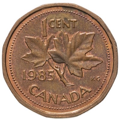 купить Канада 1 цент (cent) 1985