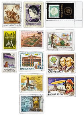 купить Венгрия набор из 12 марок