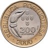 Купить Португалия 200 эскудо (escudos) 2000 "XXVII летние Олимпийские Игры, Сидней 2000"