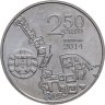 Купить Португалия 2.5 евро (euro) 2014 Коимбрский университет