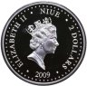 Купить Ниуэ 2 доллара 2009 "Двенадцать дней Рождества - Чёрный дрозд, 4"