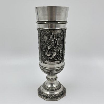 купить Кубок для вина "Викинги", Anton Frieling GmbH & Co KG., олово, Германия, 1980-1990 гг.
