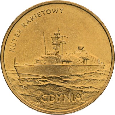 купить Польша 2 злотых (zlote) 2013 Польские суда - Ракетный катер "Гдыня"