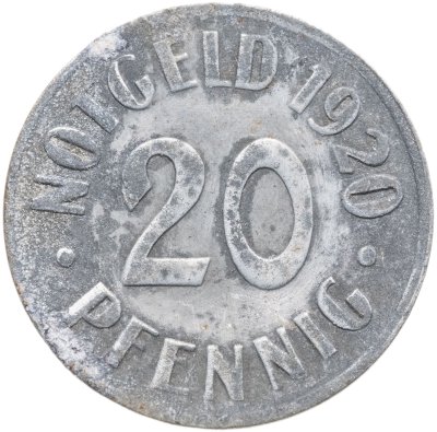 купить Германия, Кассель 20 пфеннигов 1920