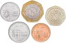 Купить Иордания. Набор №2 (5 монет. 1 биметалл) 2000-2010