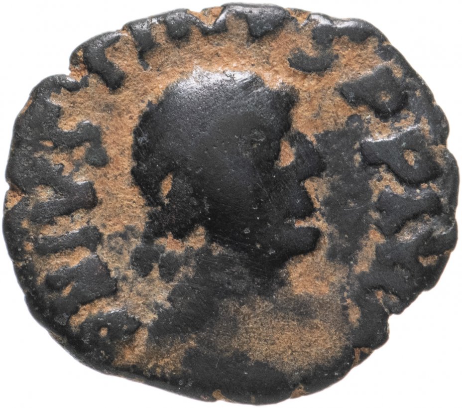 купить Византийская империя, Юстин I, 518-527 годы, 1/4 фоллисa (Декануммии).