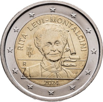 купить Италия 2 евро (euro) 2024 Рита Леви-Монтальчини