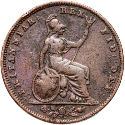 купить Великобритания 1 фартинг 1835