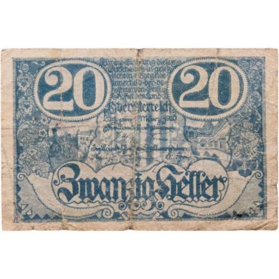 купить Австрия 20 геллеров 1920