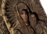 Купить Икона "Богоматерь Казанская" в окладе и киоте, дерево, масло, латунь, Российская Империя, 1890-1910 гг.