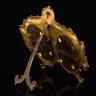 Купить Рамка для фотографий, украшенная цветочными гирляндами, металл, литье, формовка, Западная Европа, 1950-1970 гг.