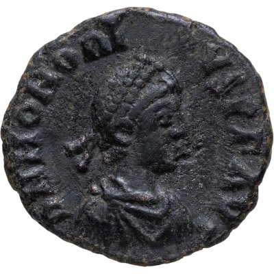 купить Римская империя, император Гонорий, 395–401 гг., АЕ3 [фоллис]